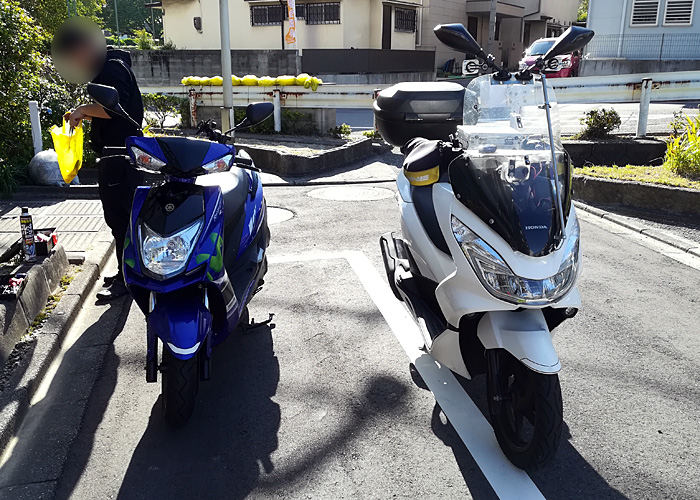 PCX125(JF56)最後の雄姿