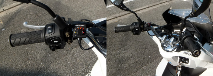 PCX125 JF56 グリップヒーター